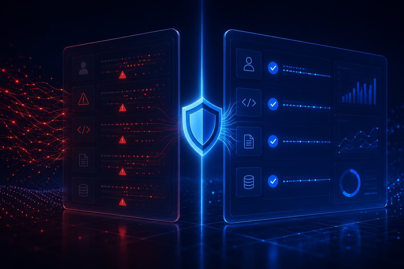 Governance visibility comparison